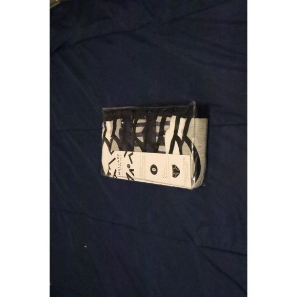 MALLARY BY MATTHEW Boys 100% Cotton Briefs Underwear (8 Pack) Black/White Briefs - Picture 7 of 7